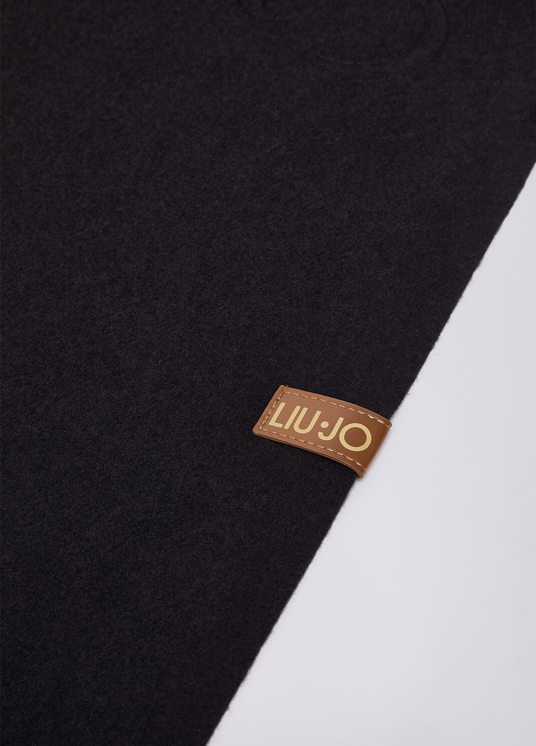 Stola mit Monogramm-Logo Schwarz Liu Jo - large image number 3
