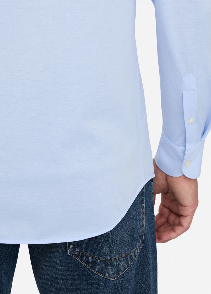 Chemise en coton bleu clair Liu Jo - large image number 4