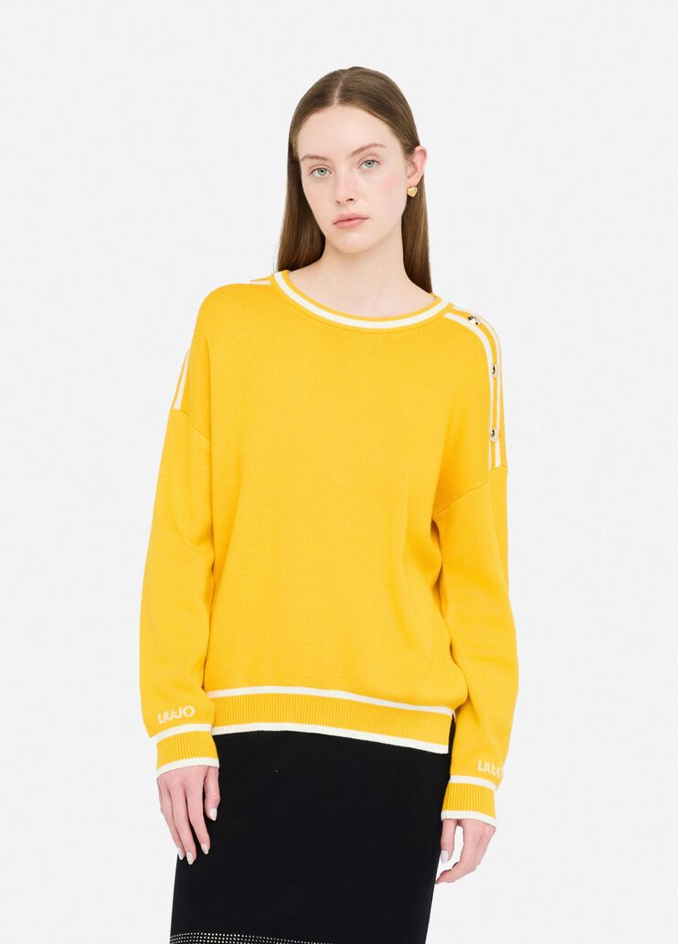 Liu Jo Better top yellow Liu Jo - large image number 0 Liu Jo Better top yellow Liu Jo - large image number 0