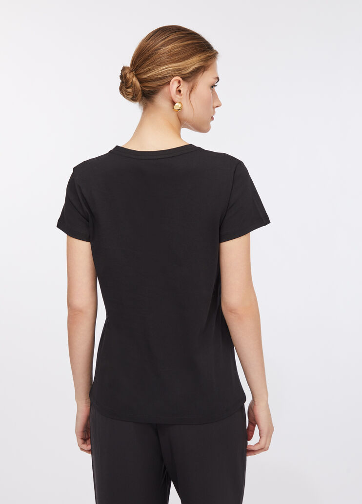 T-shirt Liu Jo Better noir Liu Jo - large image number 1