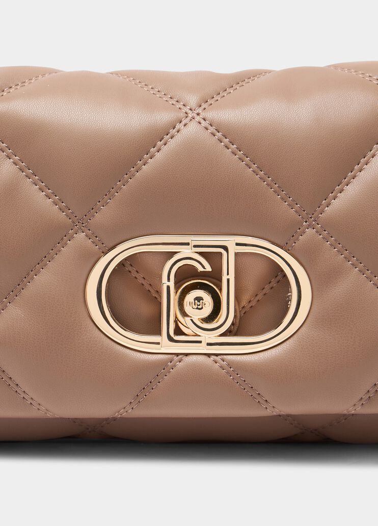 Medium quilted LaPuffy bag mocha Liu Jo - medium