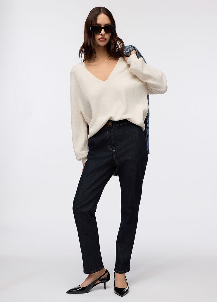 Jogginghose aus Denim Dunkles Denimblau Liu Jo - medium