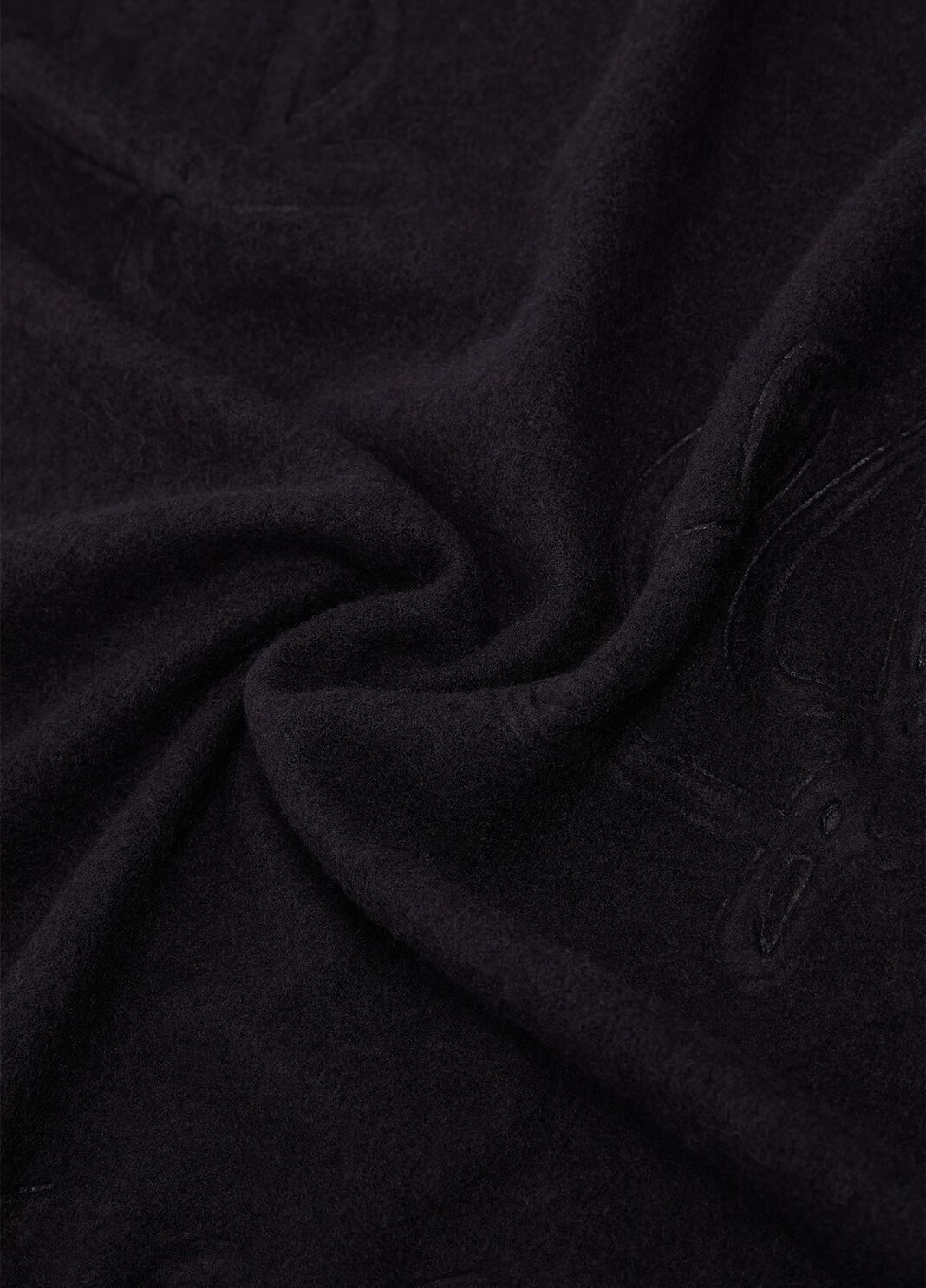 Stola mit Monogramm-Logo Schwarz Liu Jo - large image number 4