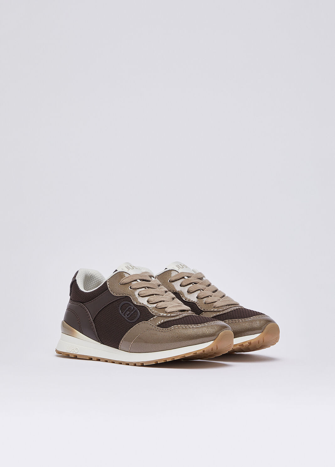 Sneakers with mesh details mocha Liu Jo - large image number 1