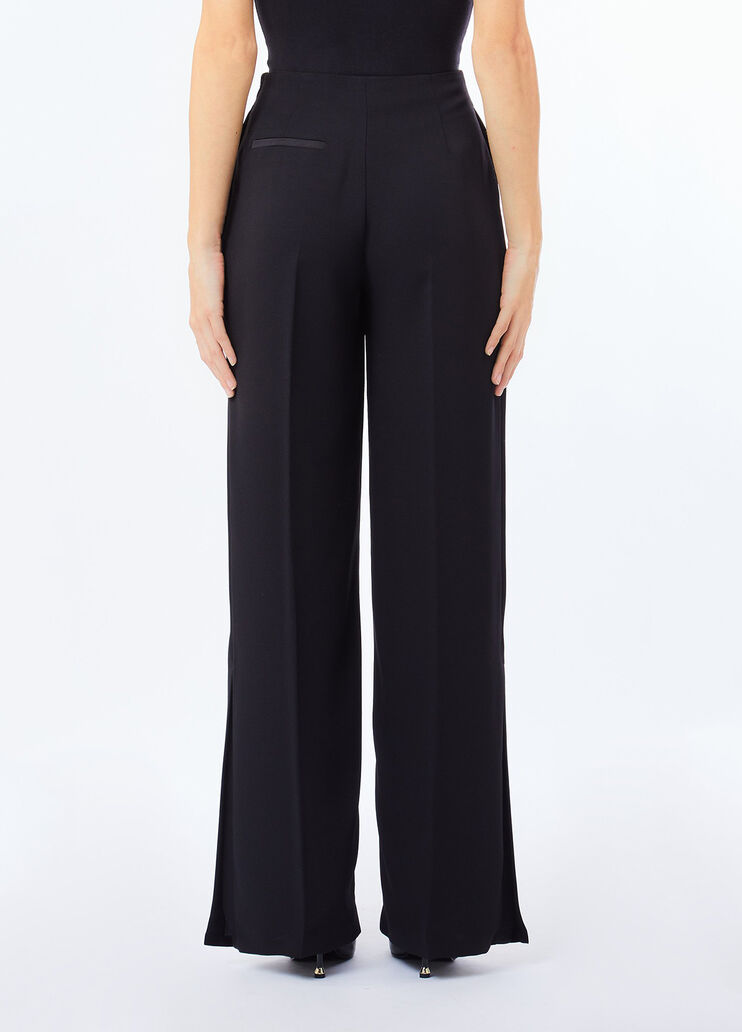 Envers satin palazzo trousers black Liu Jo - medium