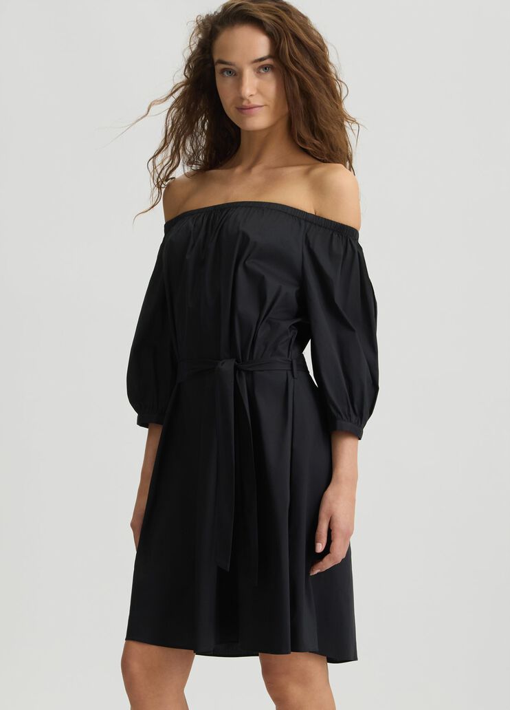 Cotton dress black Liu Jo - large image number 3 Cotton dress black Liu Jo - large image number 3