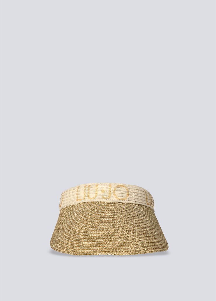 Straw visor light gold Liu Jo - large image number 0