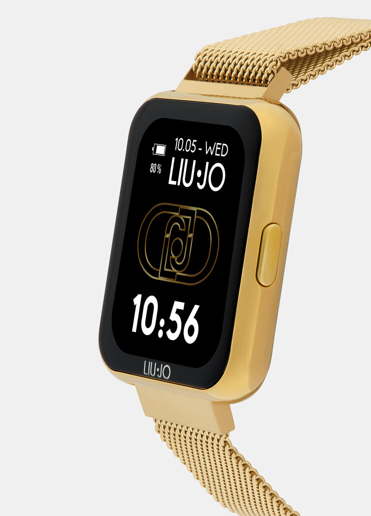 Smartwatch with steel strap gold Liu Jo - medium Smartwatch with steel strap gold Liu Jo - medium