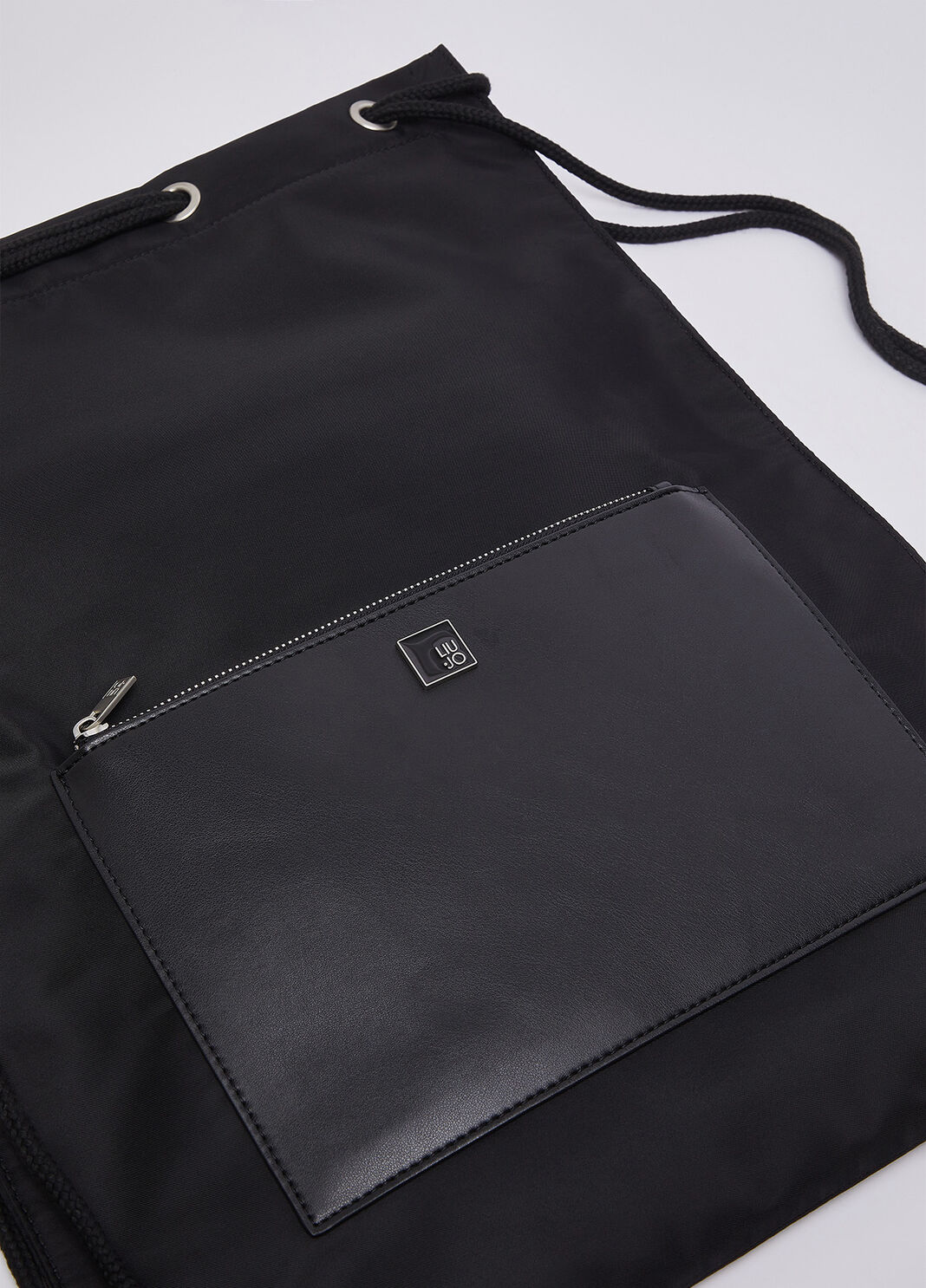 Sac &agrave; dos en nylon noir Liu Jo - large image number 3