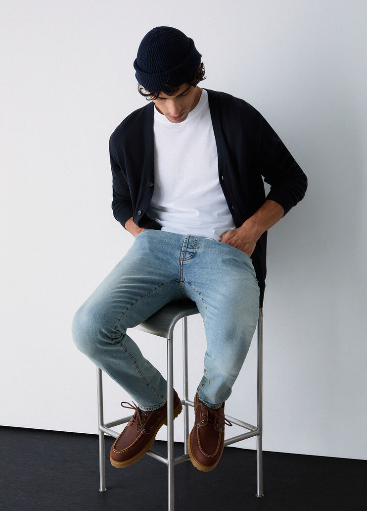 Jeans droit denim bleu Liu Jo - medium