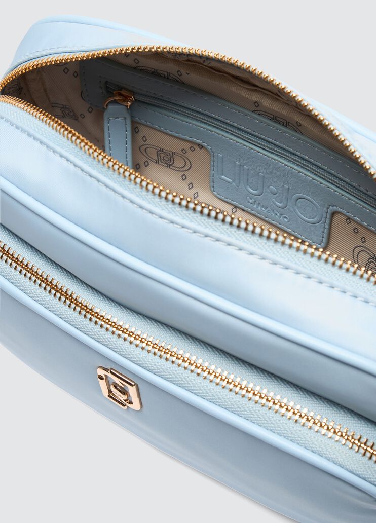 Nylon crossbody bag light blue Liu Jo - large image number 5 Nylon crossbody bag light blue Liu Jo - large image number 5