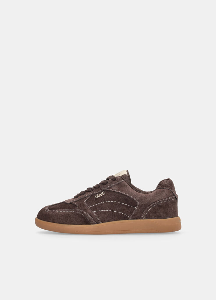 Suede sneakers ebony Liu Jo - large image number 5 Suede sneakers ebony Liu Jo - large image number 5