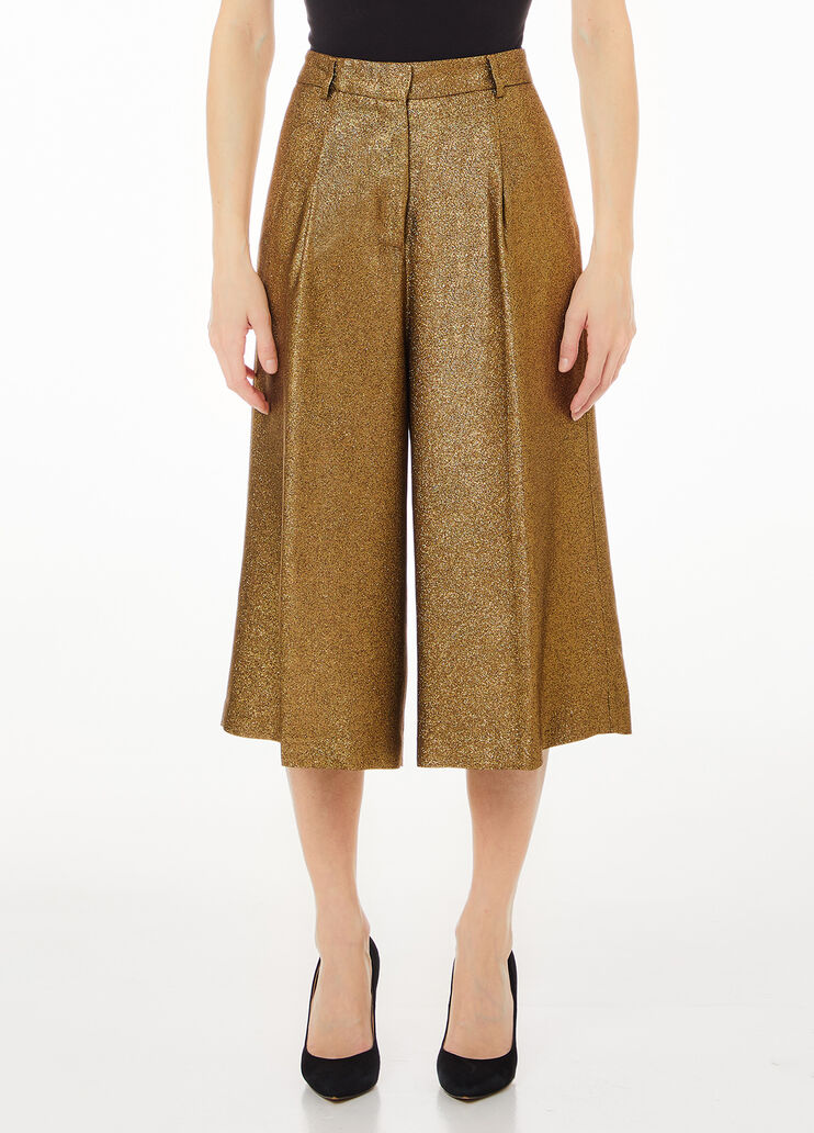 Bermudashorts mit Lurex® Gold Liu Jo - medium