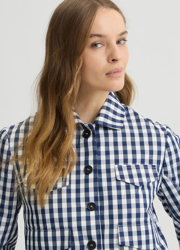 Vichy jacket blue Liu Jo - large image number 2 Vichy jacket blue Liu Jo - large image number 2