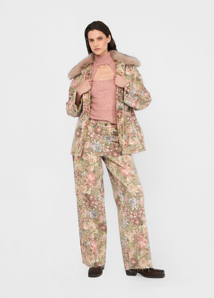 Flared trousers with print sanderson print Liu Jo - medium Flared trousers with print sanderson print Liu Jo - medium