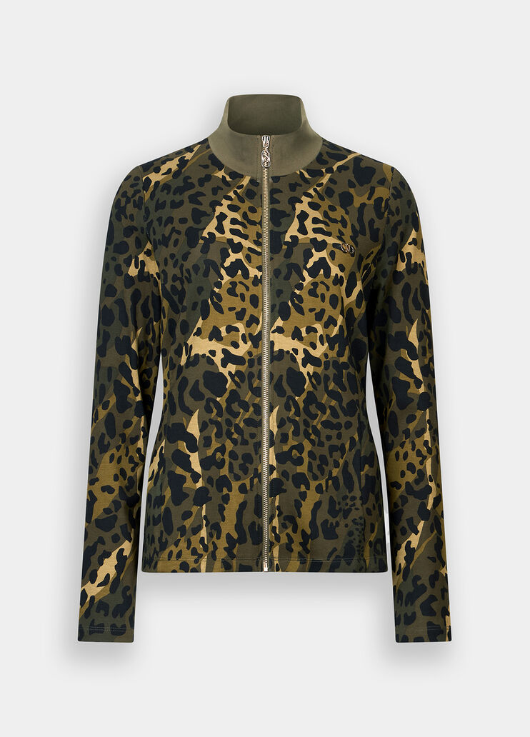 Sudadera Liu Jo Better animal print verde Liu Jo - large image number 4 Sudadera Liu Jo Better animal print verde Liu Jo - large image number 4