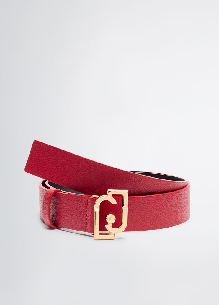 Red belt with logo red Liu Jo - large image number 1 Red belt with logo red Liu Jo - large image number 1