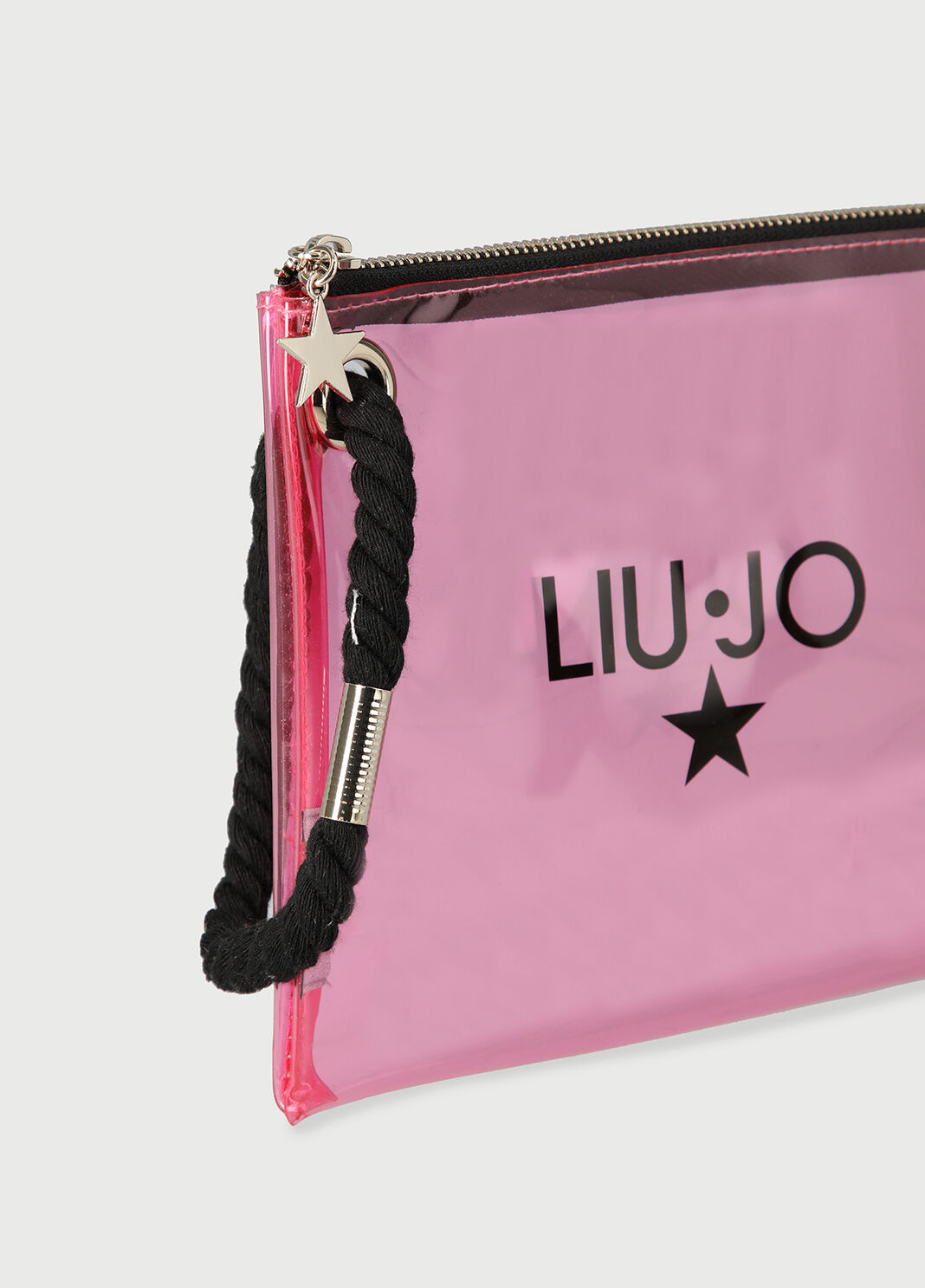 Beauty case piccolo in PVC Rosa scuro Liu Jo - large image number 4