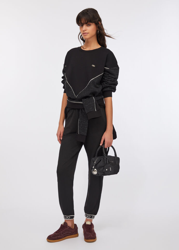 Liu Jo Better sweatshirt black Liu Jo - large image number 5