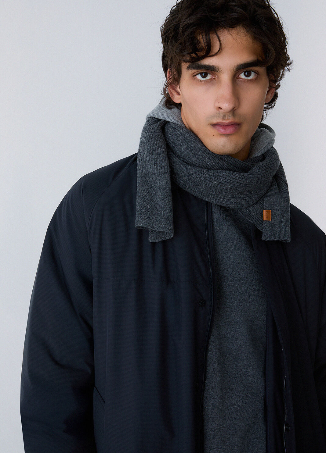 Wool and Cashmere Scarf grey Liu Jo - large image number 0