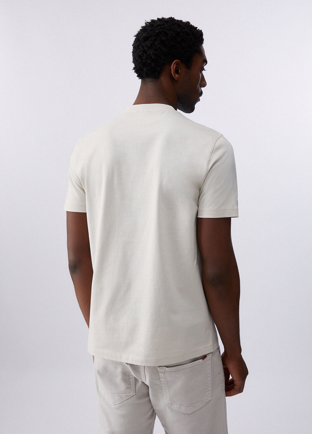 T-shirt regular fit gris clair Liu Jo - large image number 1