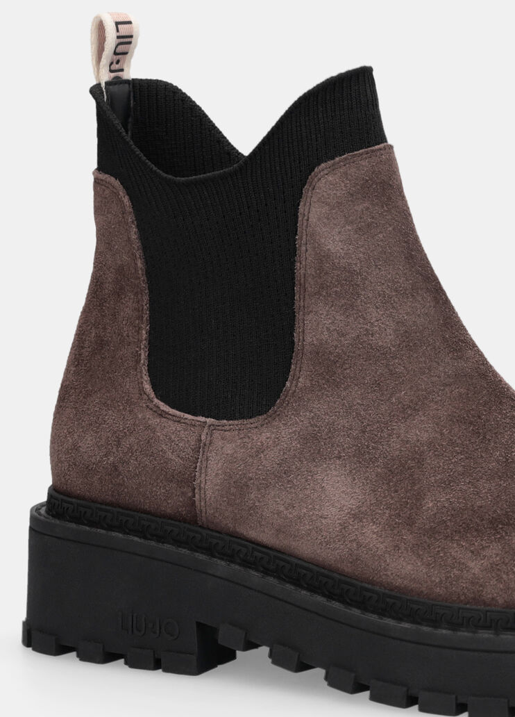 Stivaletti beatles in suede ebano Liu Jo - large image number 6