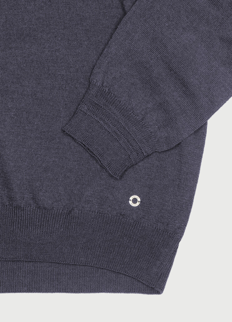 Stone wash effect turtleneck Coal Liu Jo - large image number 3