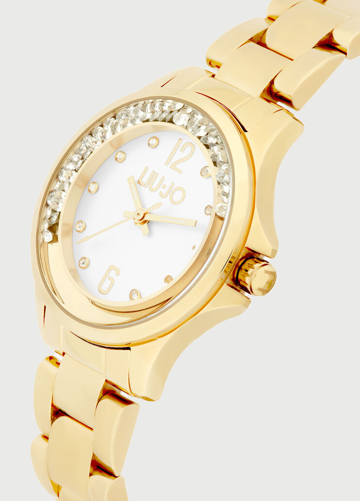 Steel watch with diamantés Steel Liu Jo - large image number 2 Steel watch with diamantés Steel Liu Jo - large image number 2