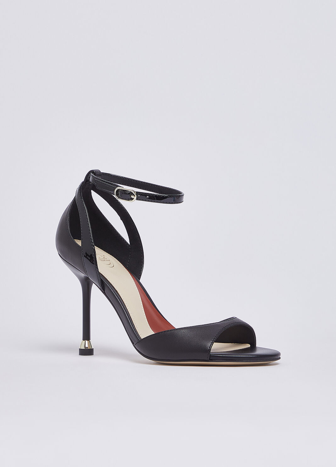 Sandali in nappa con tacco nero Liu Jo - large image number 2