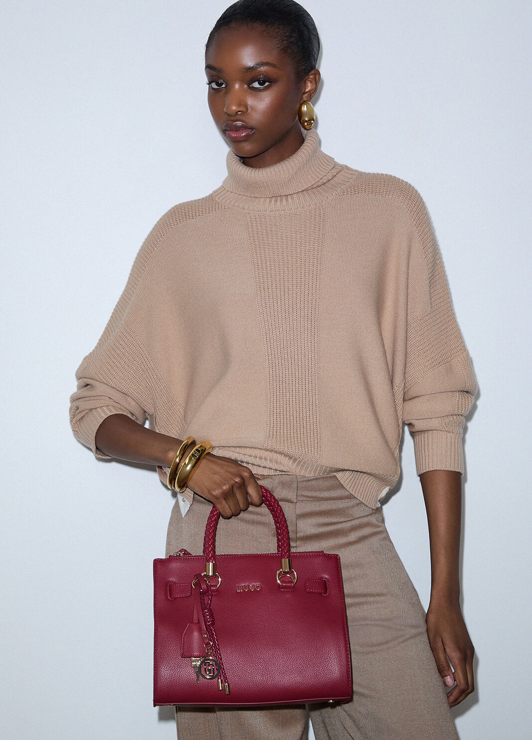 Kleine Satchel-Tasche Rot Liu Jo - large image number 0