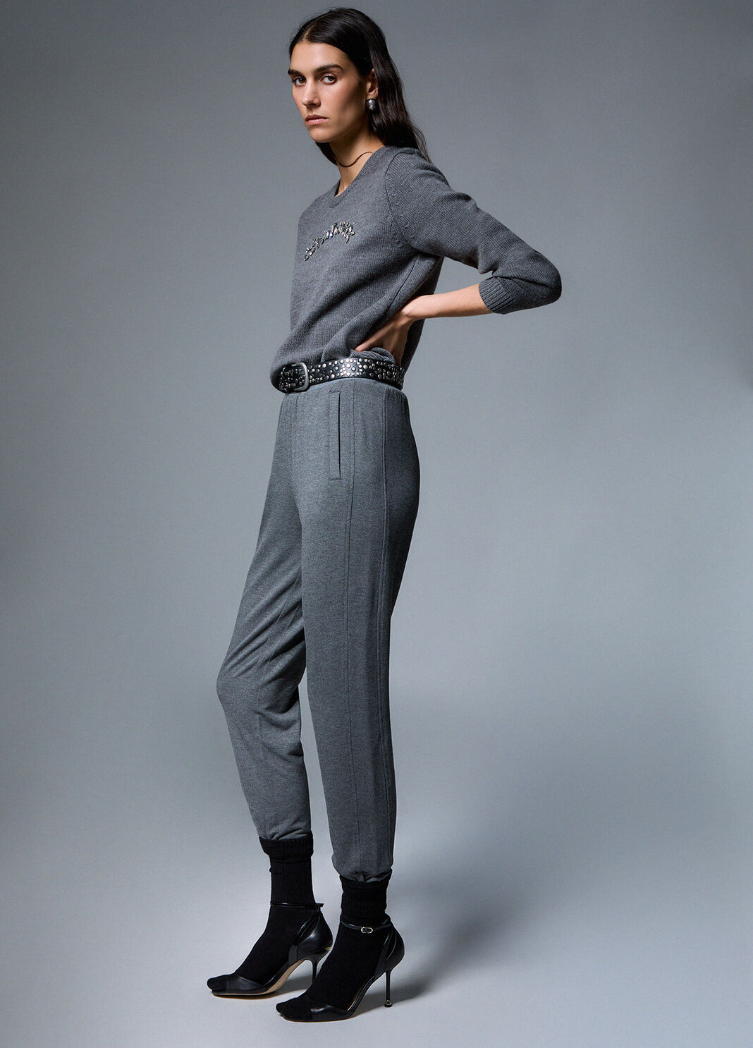 Sweatpants grey Liu Jo - large image number 3