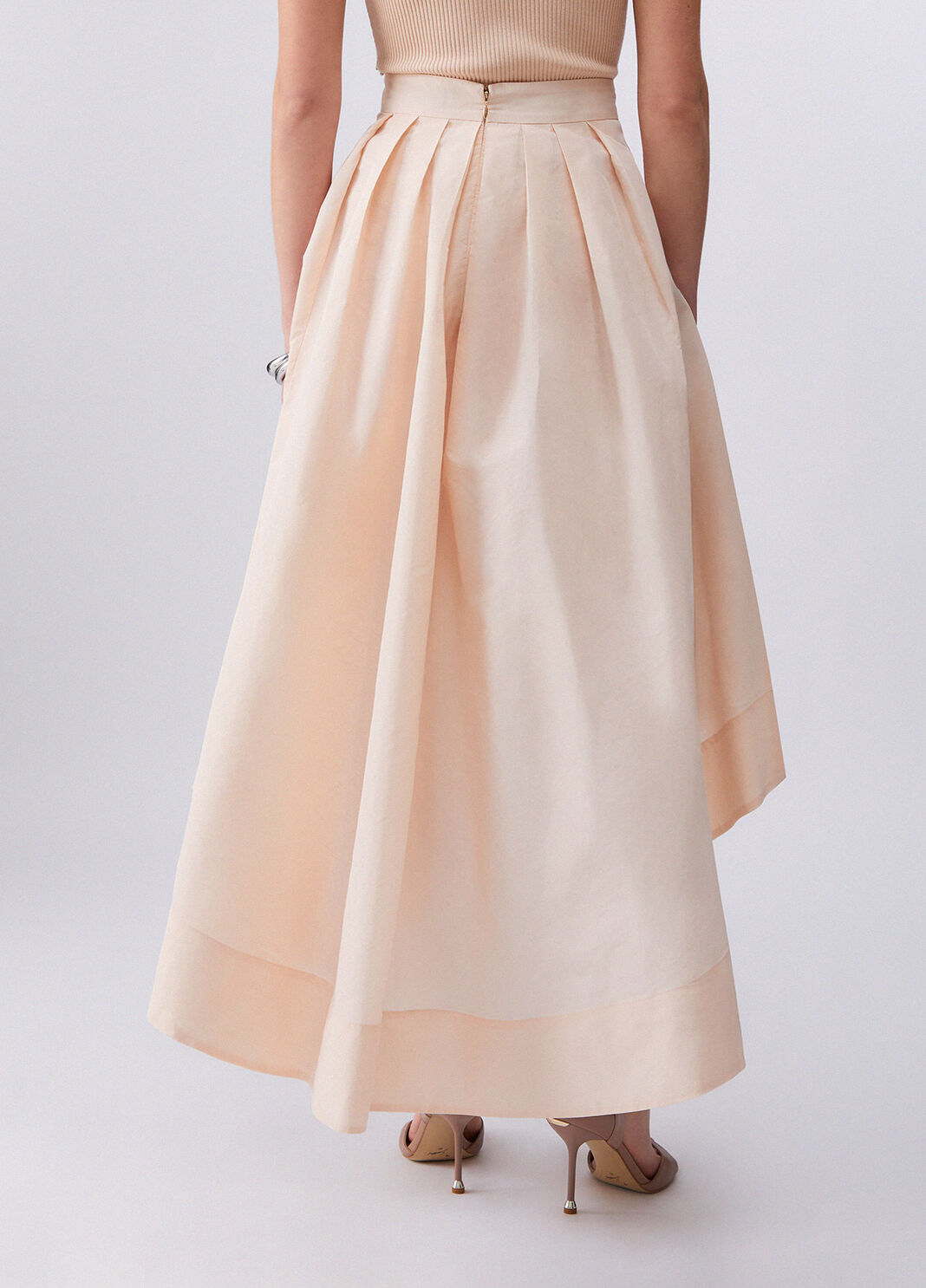 Eleganter Taftrock Wei&szlig; Liu Jo - large image number 1