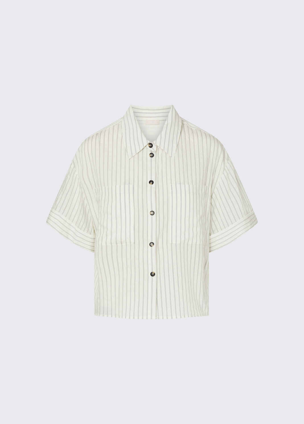 Striped shirt pinstripe white Liu Jo - large image number 4