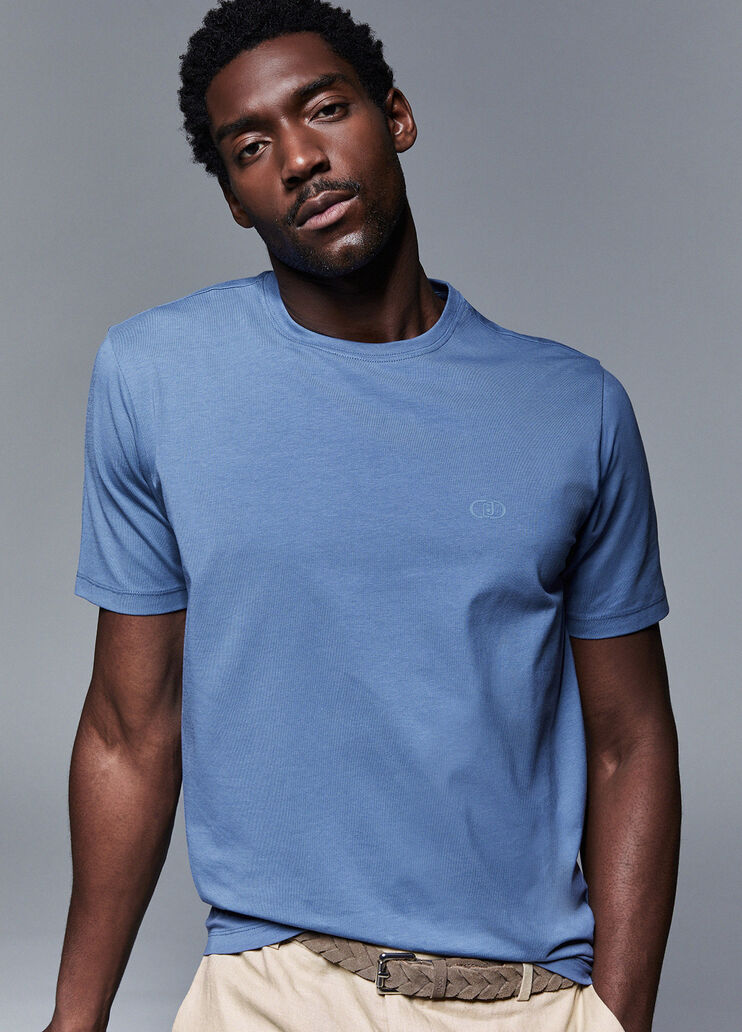 T-shirt regular fit blu Liu Jo - medium