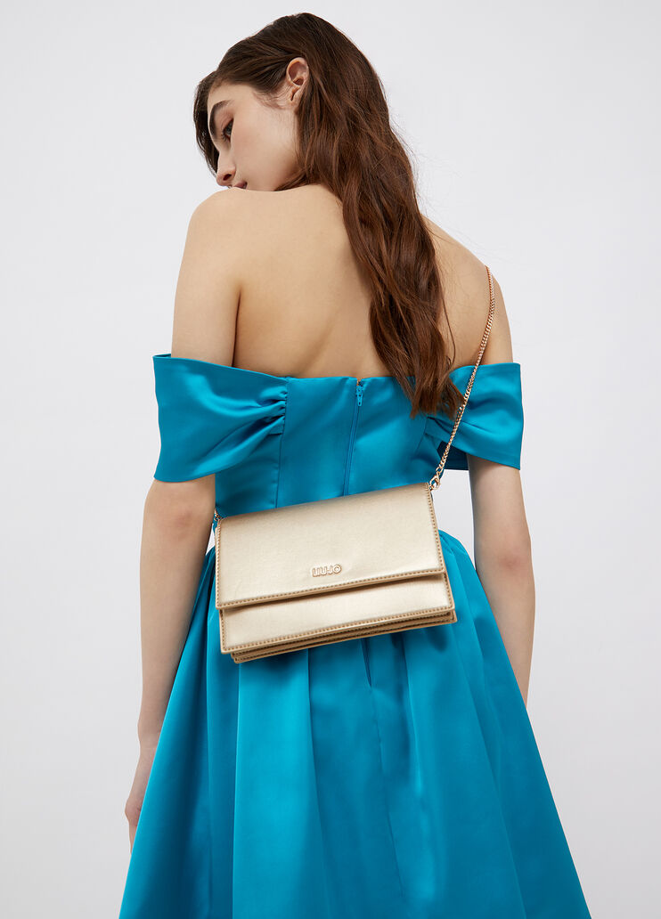 Borsa a tracolla oro Liu Jo - large image number 1