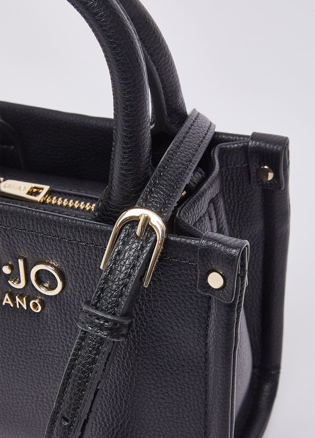 Sac format mini avec charm noir Liu Jo - large image number 3