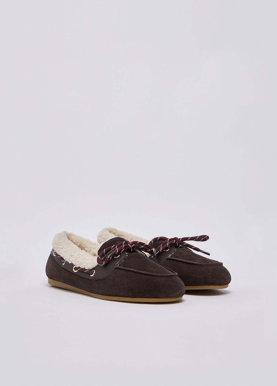 Mokassins warm aus Veloursleder Mokka Liu Jo - large image number 1