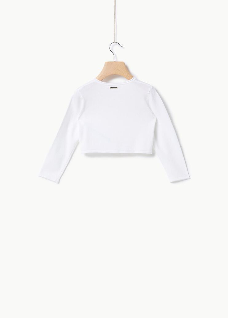 Cardigan White Liu Jo - large image number 1 Cardigan White Liu Jo - large image number 1