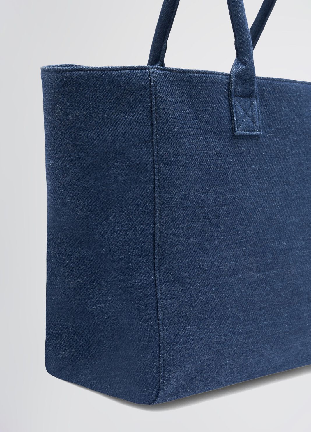 Large denim tote bag blue denim Liu Jo - large image number 6