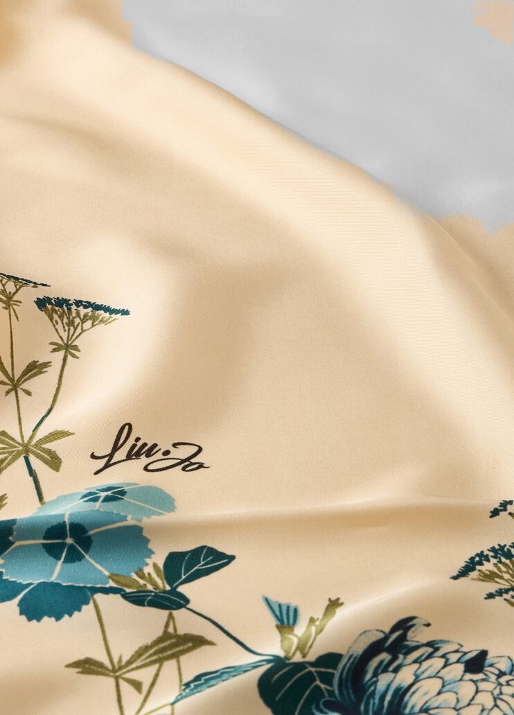 Tuch mit Blumen-Print Geblümt Liu Jo - large image number 4