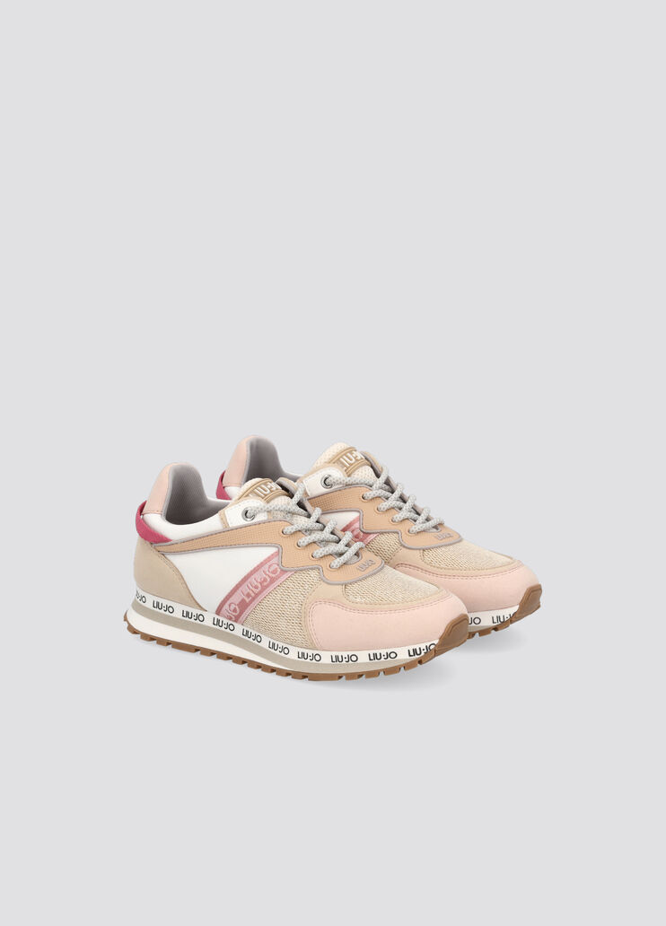 Sneaker mit Logo Nude Liu Jo - large image number 1 Sneaker mit Logo Nude Liu Jo - large image number 1
