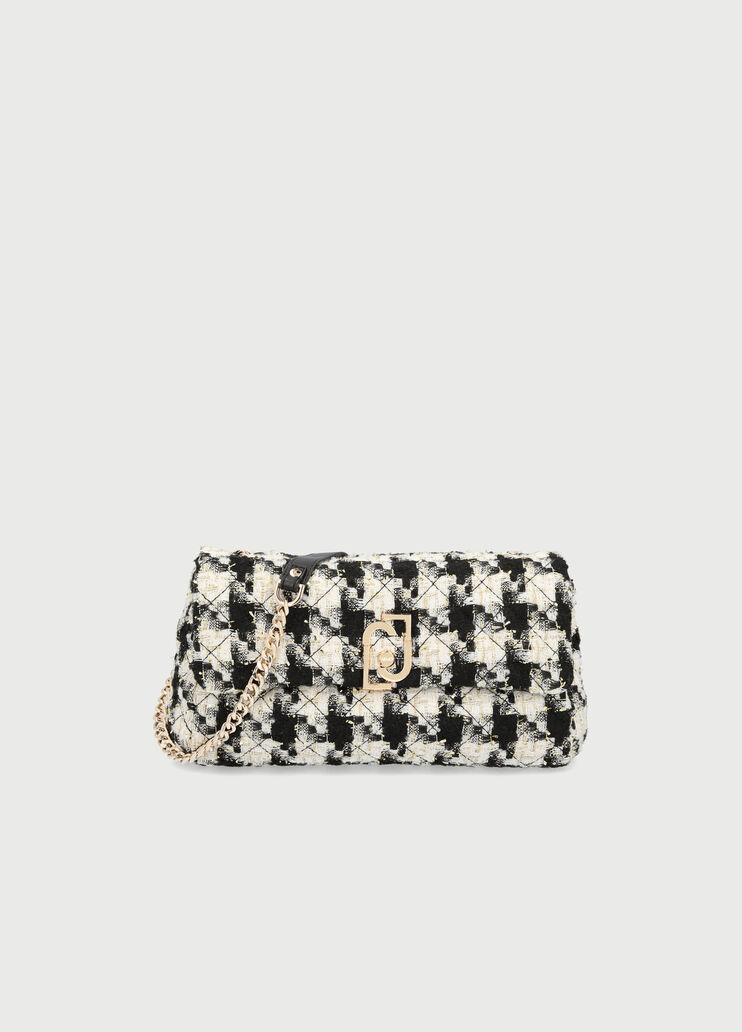 Bouclé crossbody bag Dogstooth check Liu Jo - large image number 0