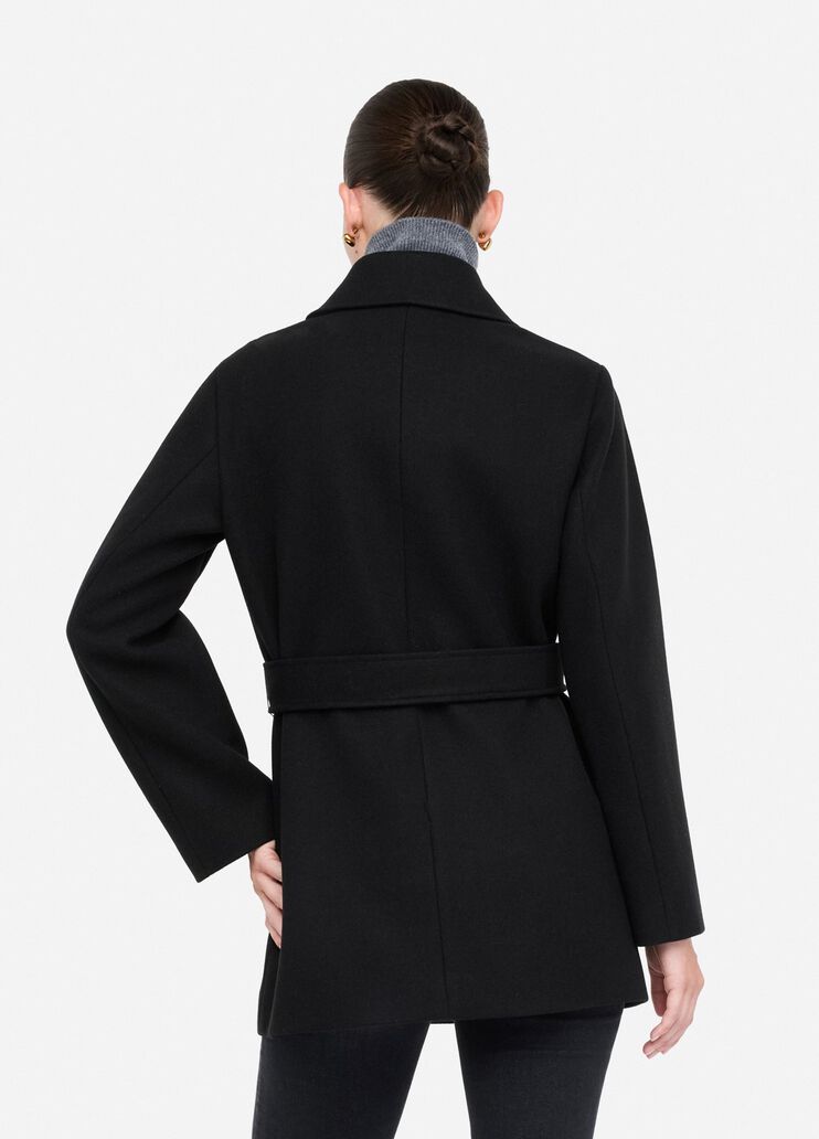 Mantel mit Gürtel Schwarz Liu Jo - large image number 1 Mantel mit Gürtel Schwarz Liu Jo - large image number 1