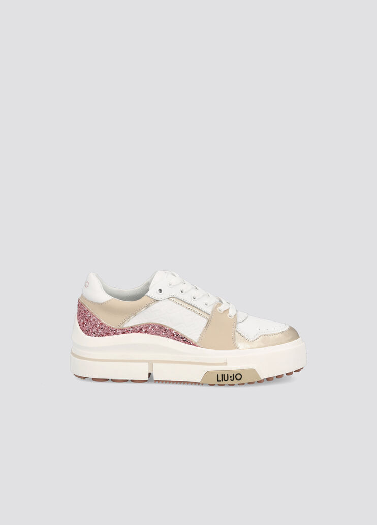 Sneakers with monogram logo  Liu Jo - large image number 0 Sneakers with monogram logo  Liu Jo - large image number 0