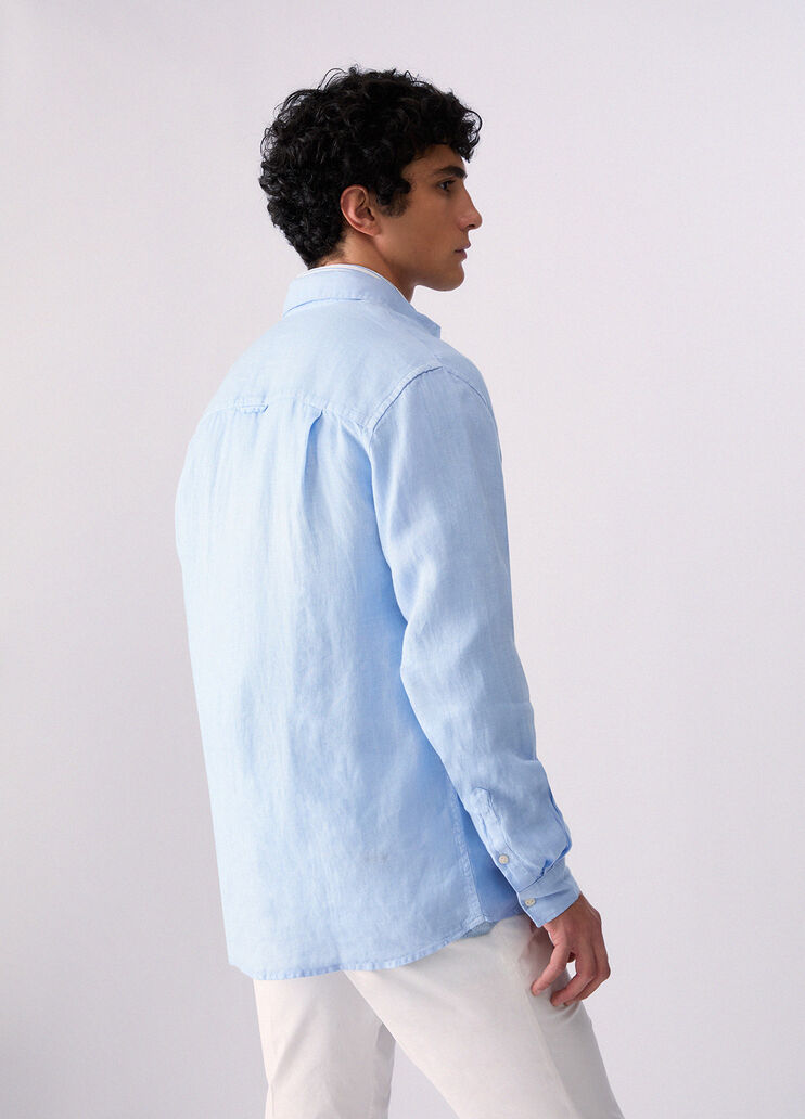 100% linen shirt light blue Liu Jo - medium