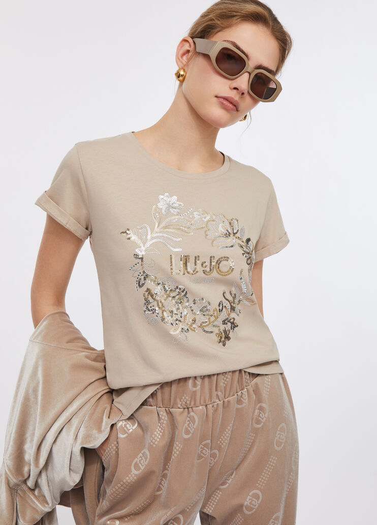 T-Shirt Liu Jo Better beige/LIU JO Liu Jo - large image number 2