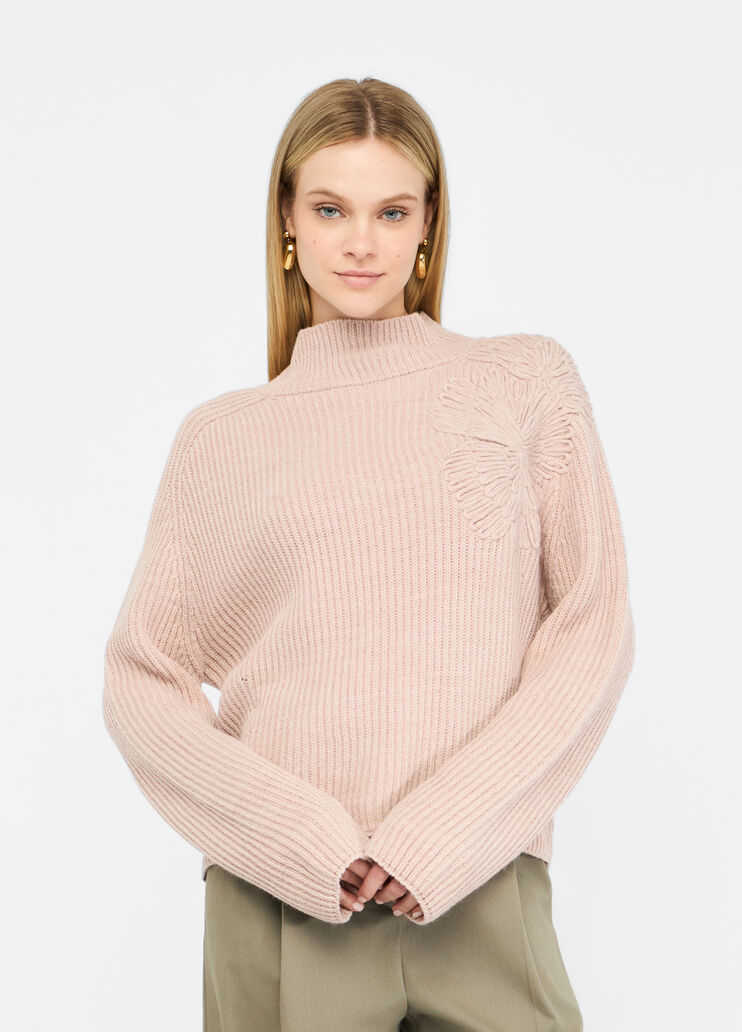 Pullover aus Wolle  Puderrosa Liu Jo - medium Pullover aus Wolle  Puderrosa Liu Jo - medium