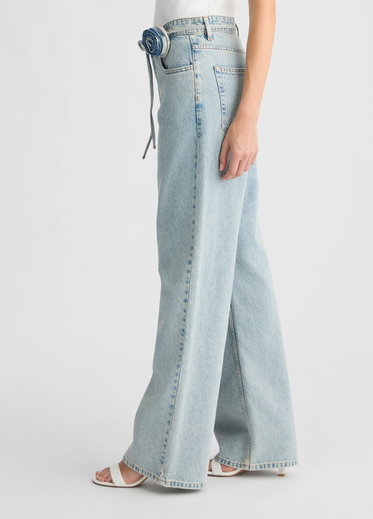 Baggy cotton jeans Blue denim Liu Jo - large image number 3 Baggy cotton jeans Blue denim Liu Jo - large image number 3