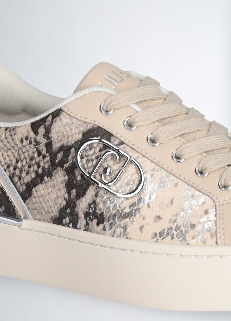 Python-print sneakers python-print beige Liu Jo - large image number 5 Python-print sneakers python-print beige Liu Jo - large image number 5