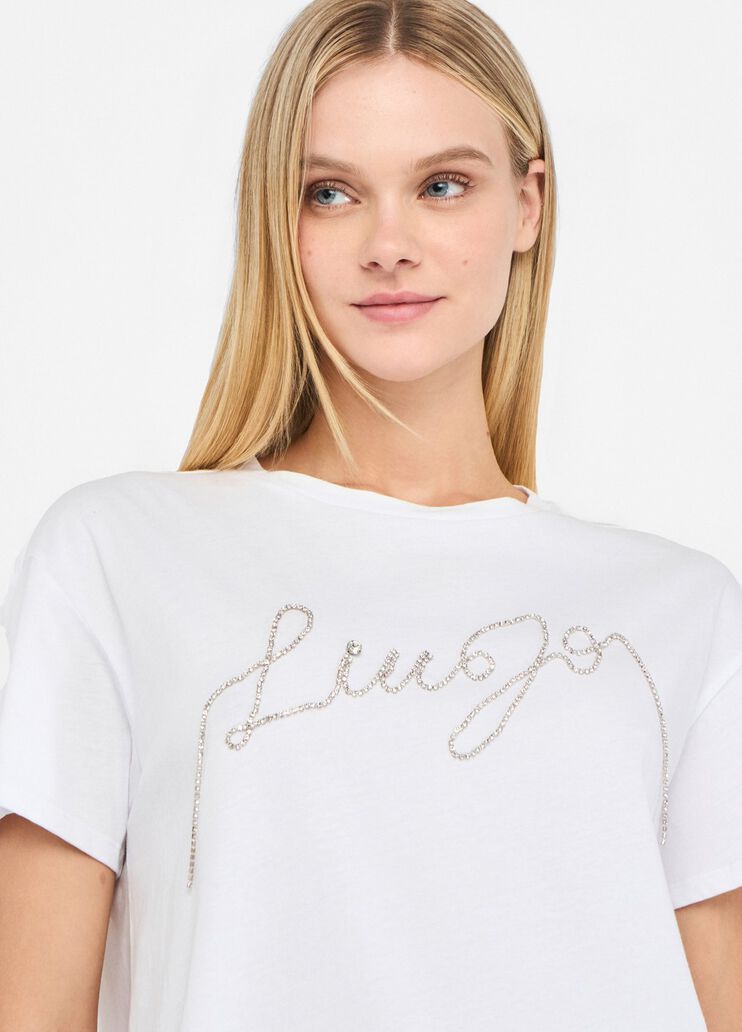 T-shirt Liu Jo Better bianco Liu Jo - large image number 2 T-shirt Liu Jo Better bianco Liu Jo - large image number 2